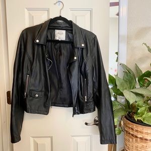 Zara Faux Leather Jacket
